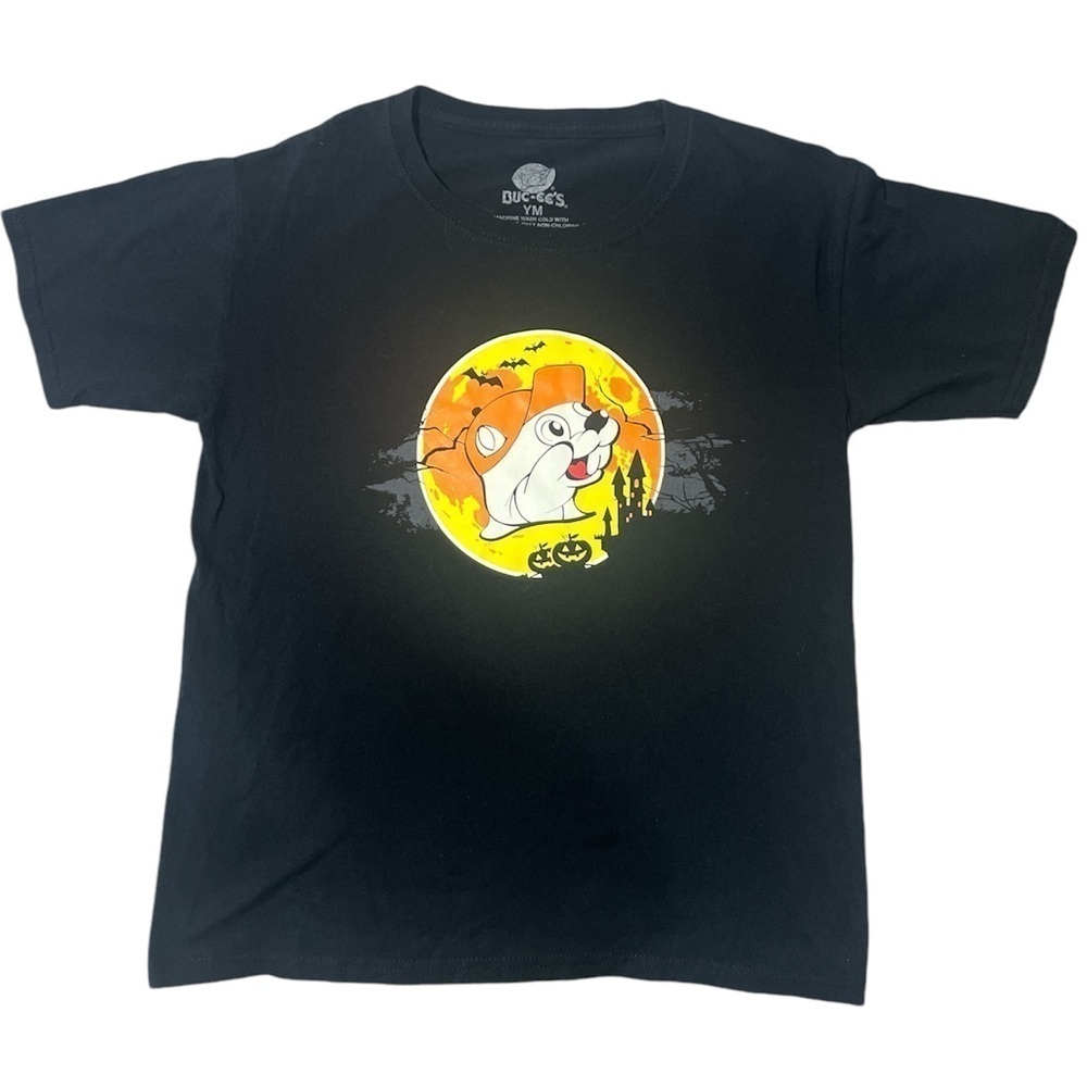 Buc-ee’s Halloween T-Shirt in Youth Size Medium. “Let’s Boo This!” Design. EUC